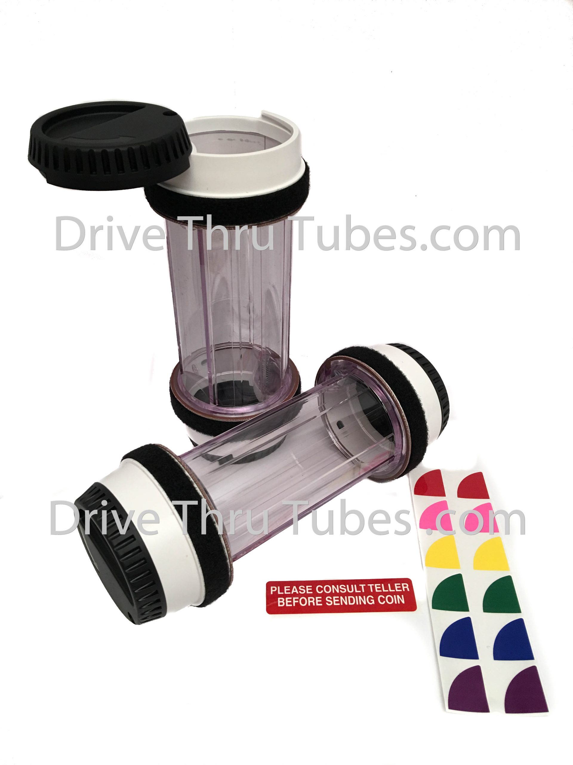 45EOW, Banking Drive Thru Carrier. White Economy End Opening.