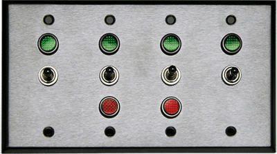 4 Gang Switch, FG2332 SPDT/120VAC  (14880)