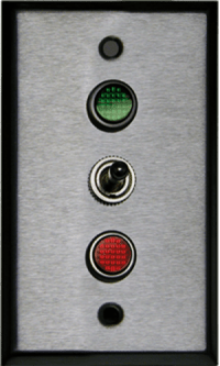 Single Gang On/Off/On Switch, SG3 SPDT/120VAC  (3039)