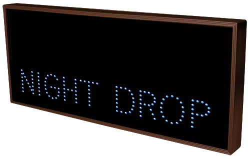ATM | NIGHT DROP LED Sign TCL1426GB-127   (120-277 VAC)   (5180) 2