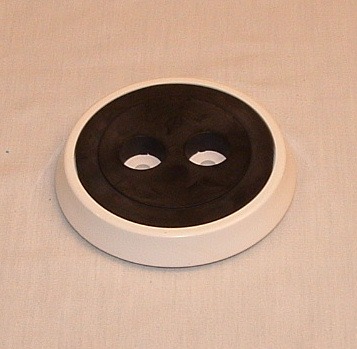 009T, White Tapered End Cap