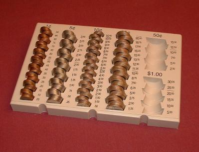 5701, Coin Tray Six Denomination 5701, Coin Tray Six Denomination