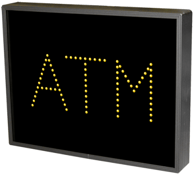 ATM LED Sign TCL1418A-125   (120-277 VAC)  (5055)