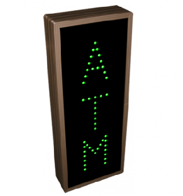 ATM LED Sign TCL187G-125   (120-277 VAC)  (5527)