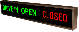 DRIVE IN | OPEN | CLOSED LED Sign PHX742GGR-230 (120-277 VAC) (48333) DRIVE IN | OPEN | CLOSED LED Sign PHX742GGR-230 (120-277 VAC) (48333)