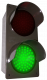 LED Traffic Controller - Vertical, Red/Green LED Sign TCILV-RG   (120-277 VAC)  (50937) 2