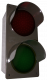 LED Traffic Controller - Vertical, Red/Green LED Sign TCILV-RG   (120-277 VAC)  (50937) 3
